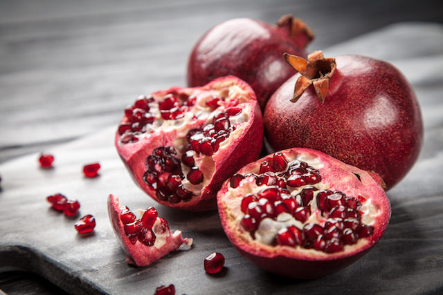 Piffa med granatäpple