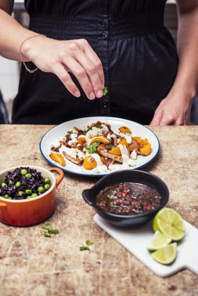 kyckling med salsa
