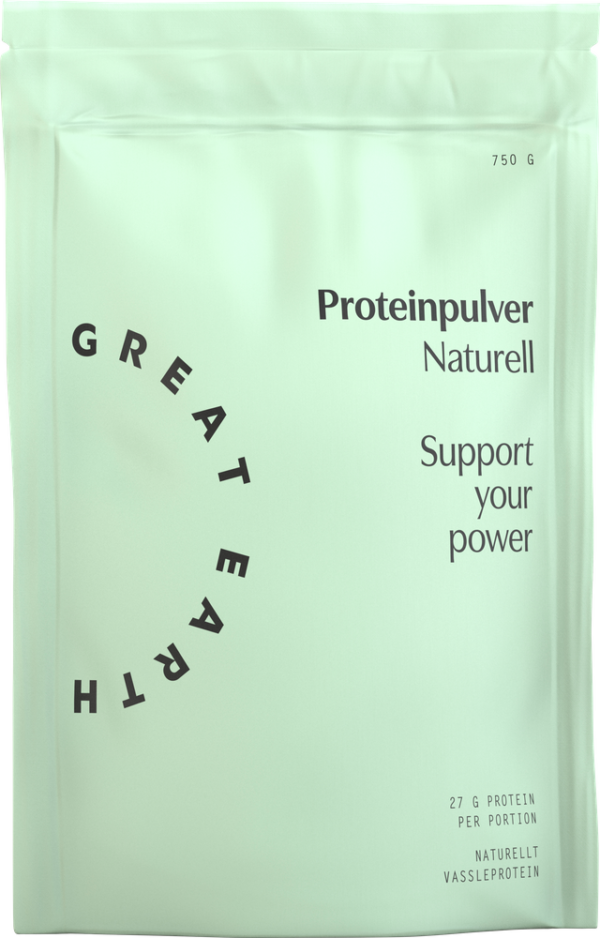 Proteinpulver naturell
